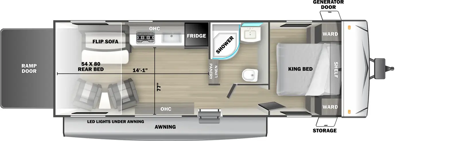 2530RLE Floorplan Image